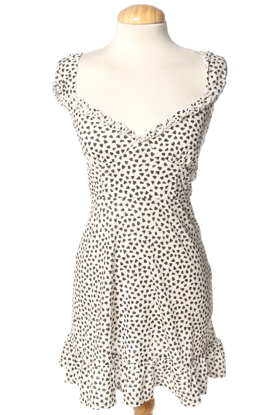 Vestito casual de Bershka de la talla XS, de color stampato