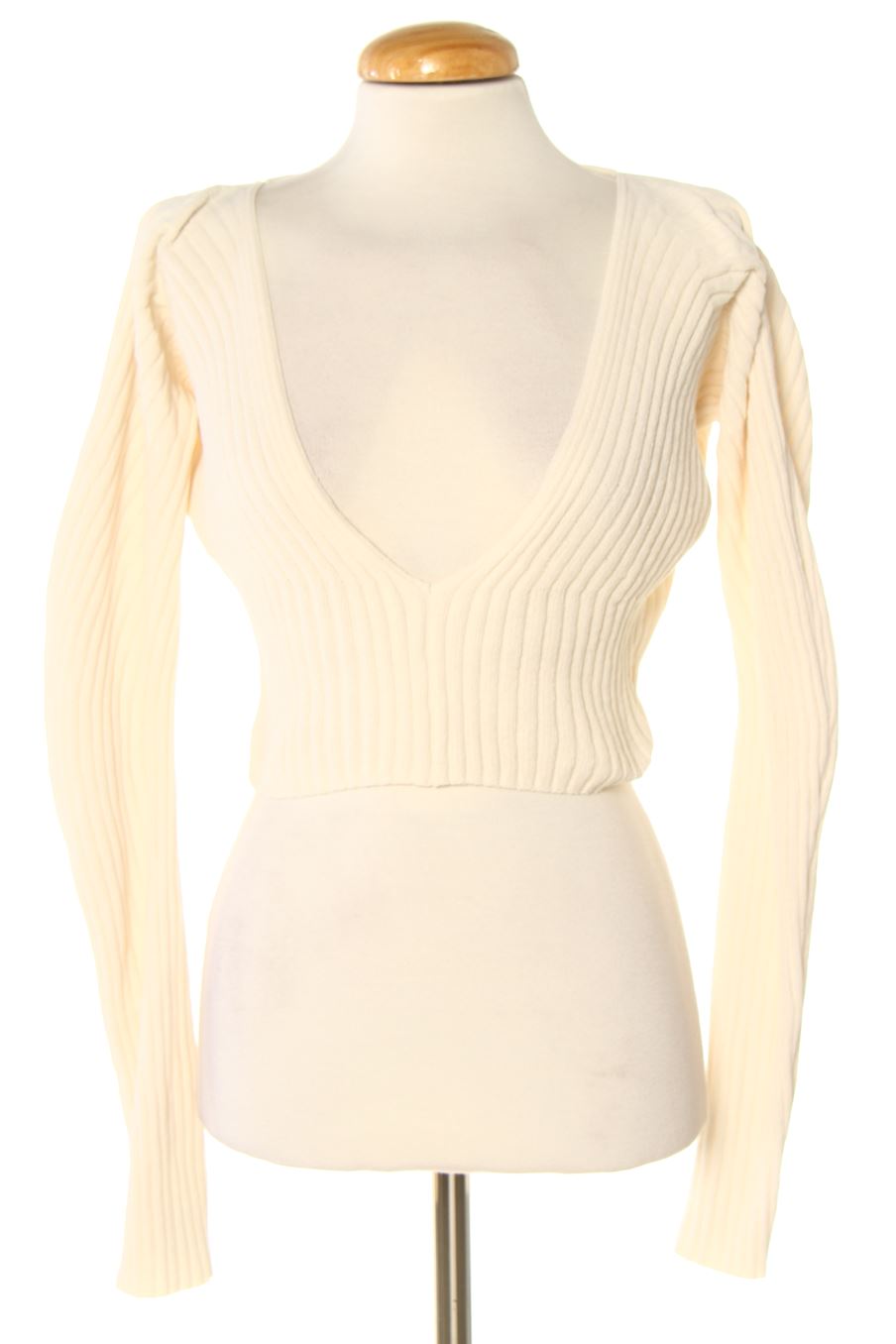 Pull Zara de la taille S, de couleur beige