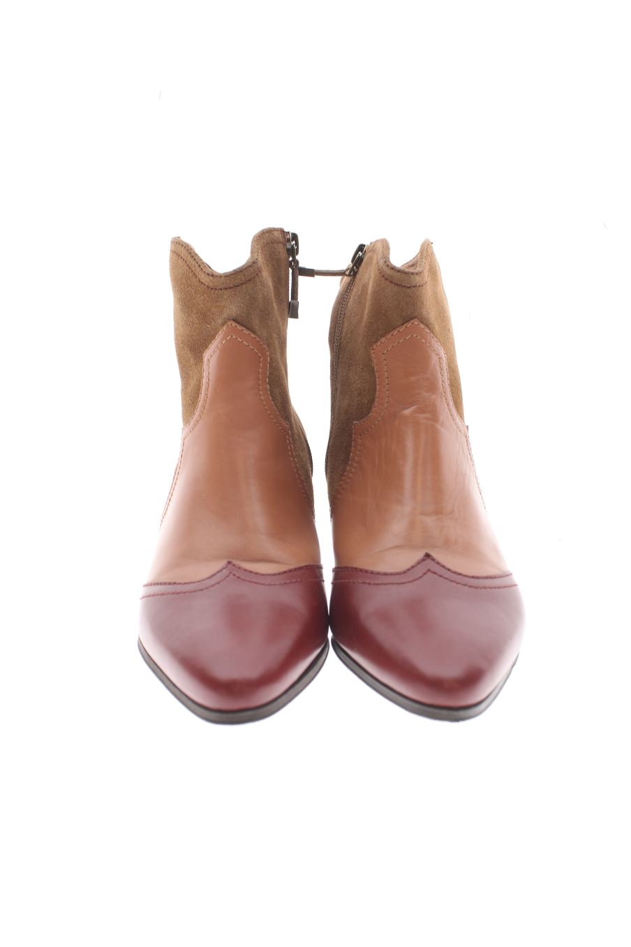 Botines de What For de la talla 40, de color marrón de