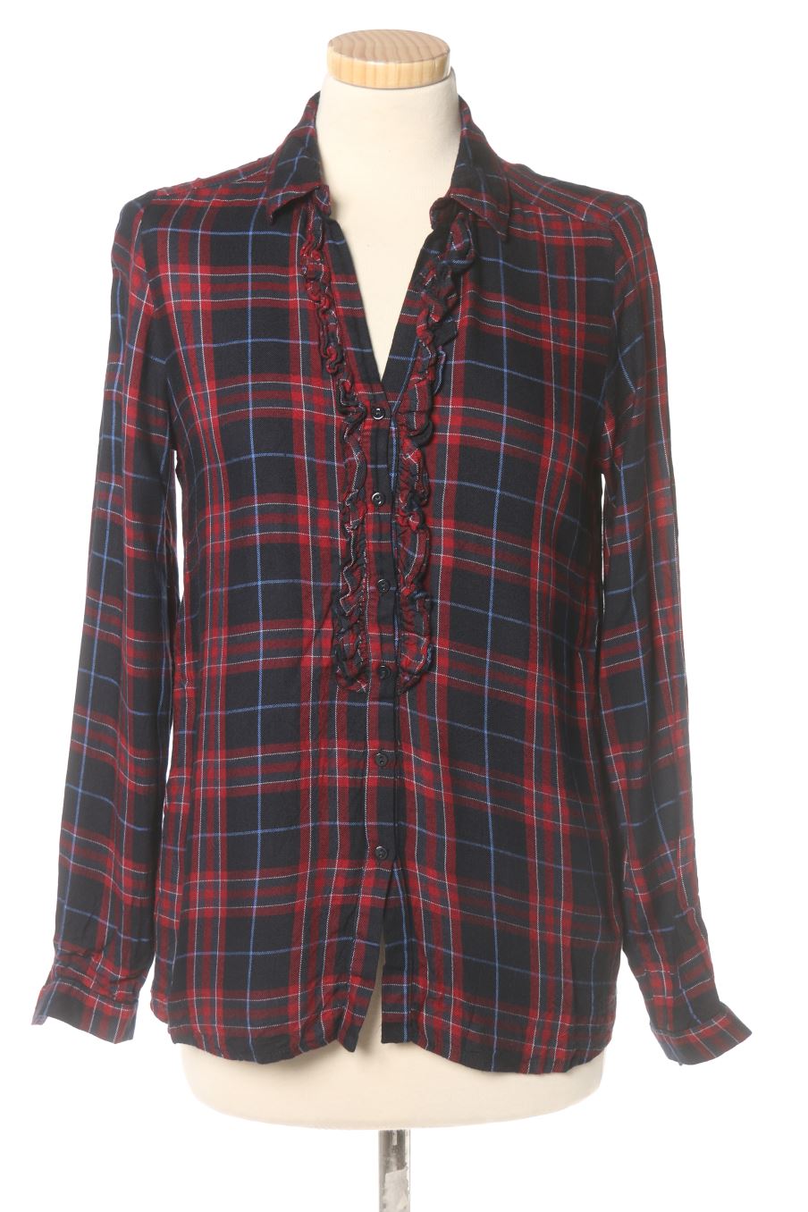 Chemise Zara de la taille XS, de couleur carreaux