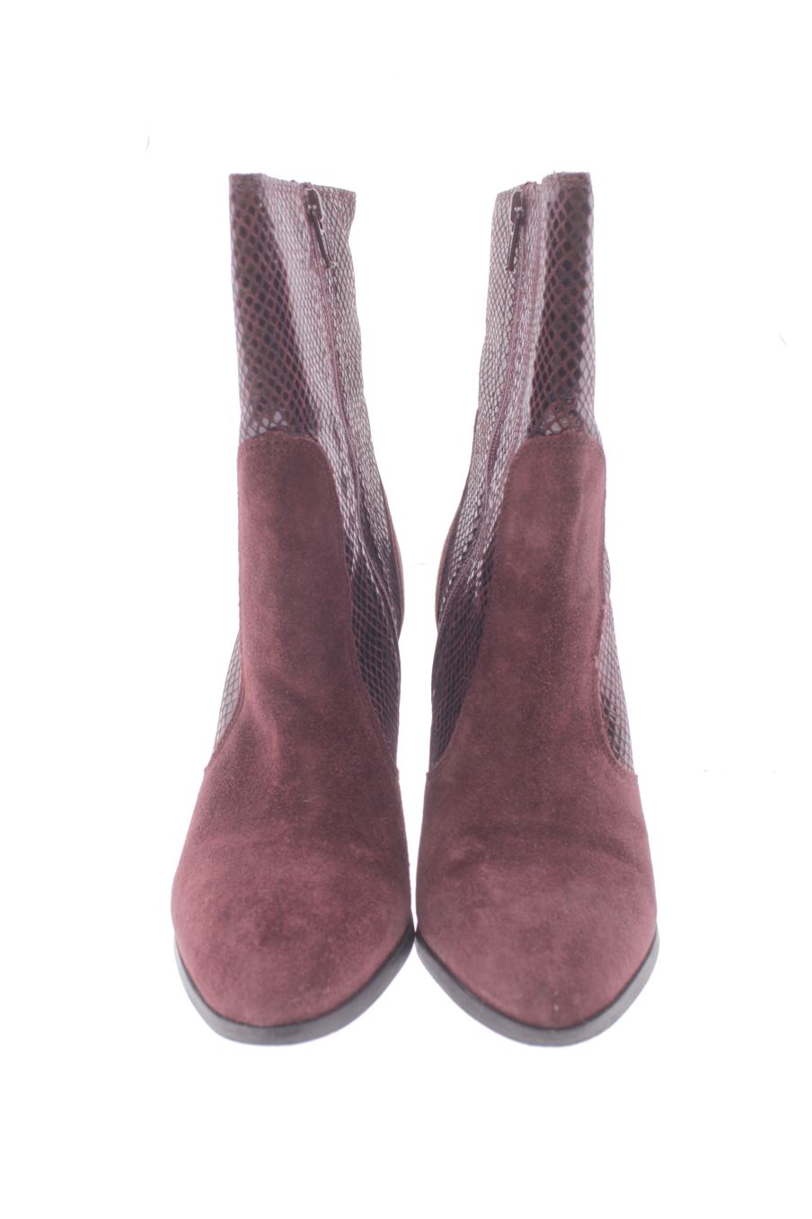 Botines de Trucco de la talla 39, de color burdeos de