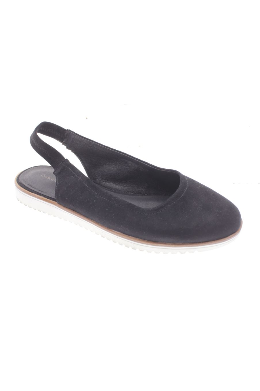 Sandalias planas de Graceland de la talla 38, de color negro de