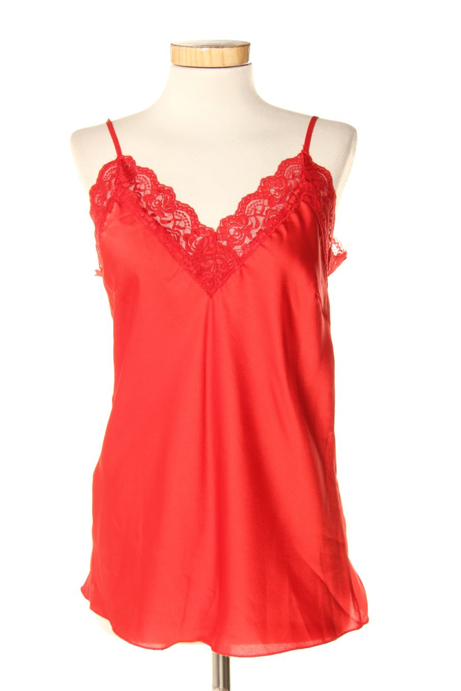 Top de Made in italy de la talla Única, de color rojo