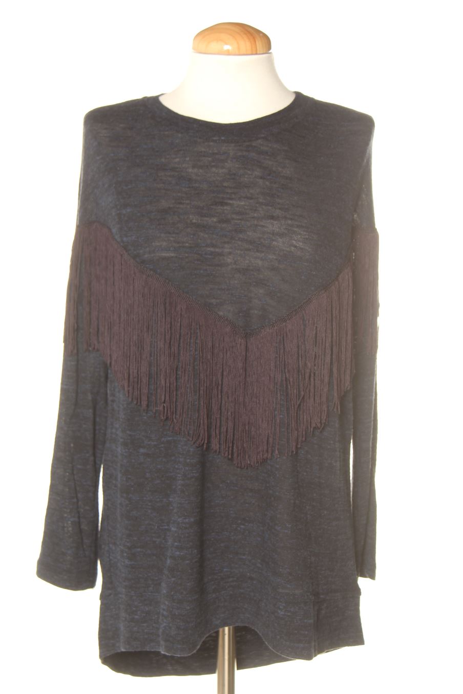 Jersey de Zara de la talla M, de color azul marino