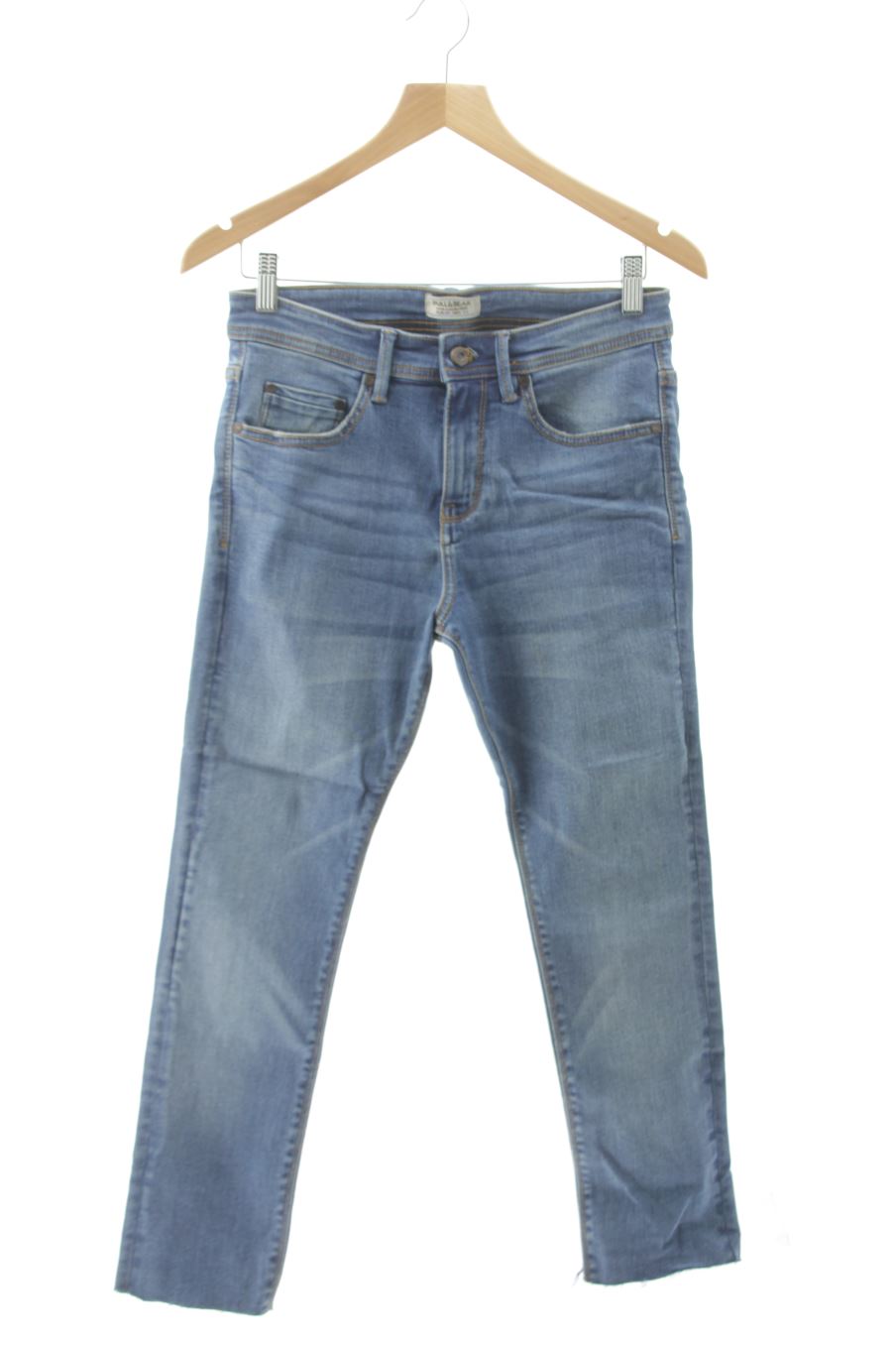Vaquero de Pull & Bear de la talla 38, de color azul de ropa vaquera