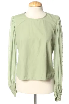 Blusa a maniche lunghe M Stradivarius, foto 1 di 2