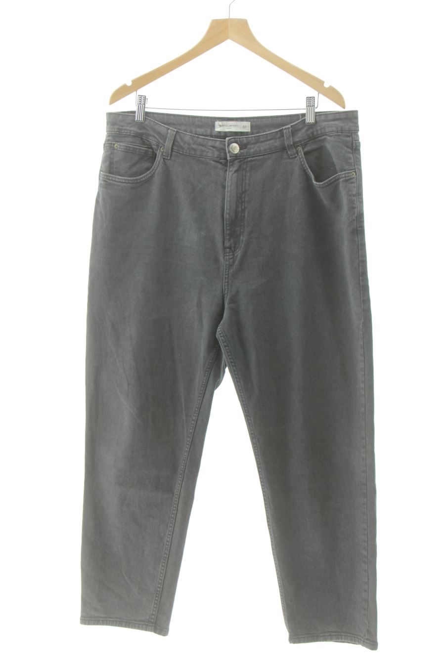 Jeans de Encuentro de la talla 48, de color nero