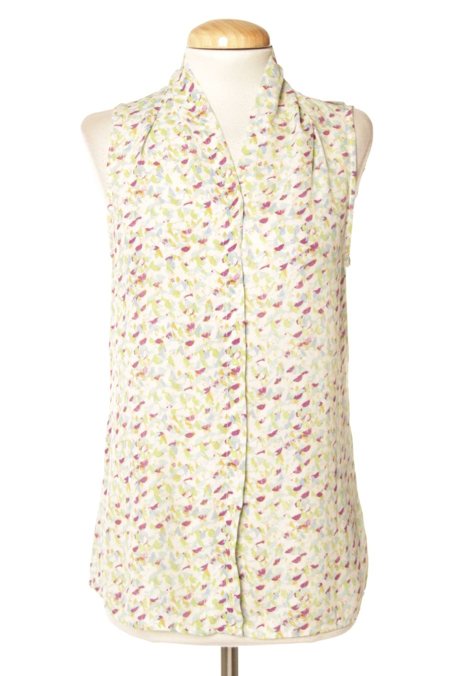 Chemise sans manches Monoprix de la taille 38, de couleur imprimés