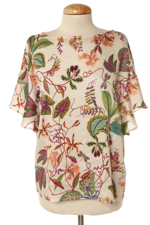 Blusa a maniche corte
