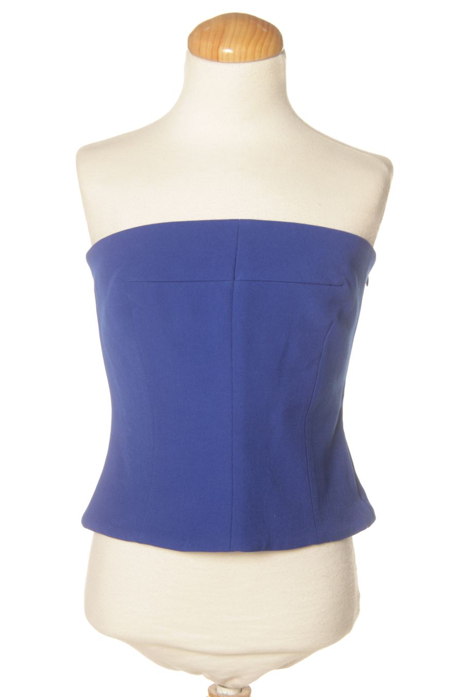Top de Zara de la talla S, de color azul