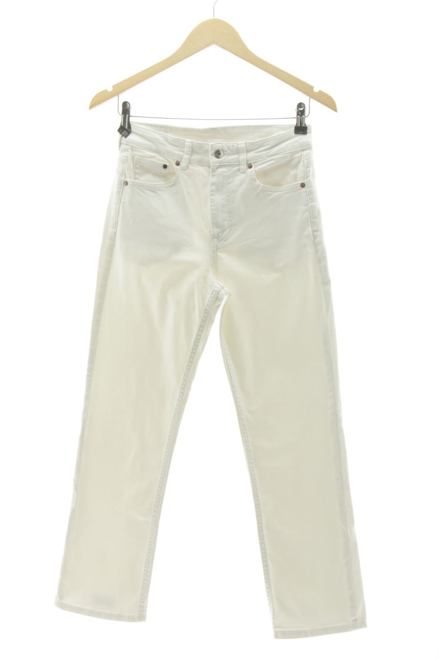Jeans von H&M Größe 36, Farbe Weiss, aus Jeanskleidung für
