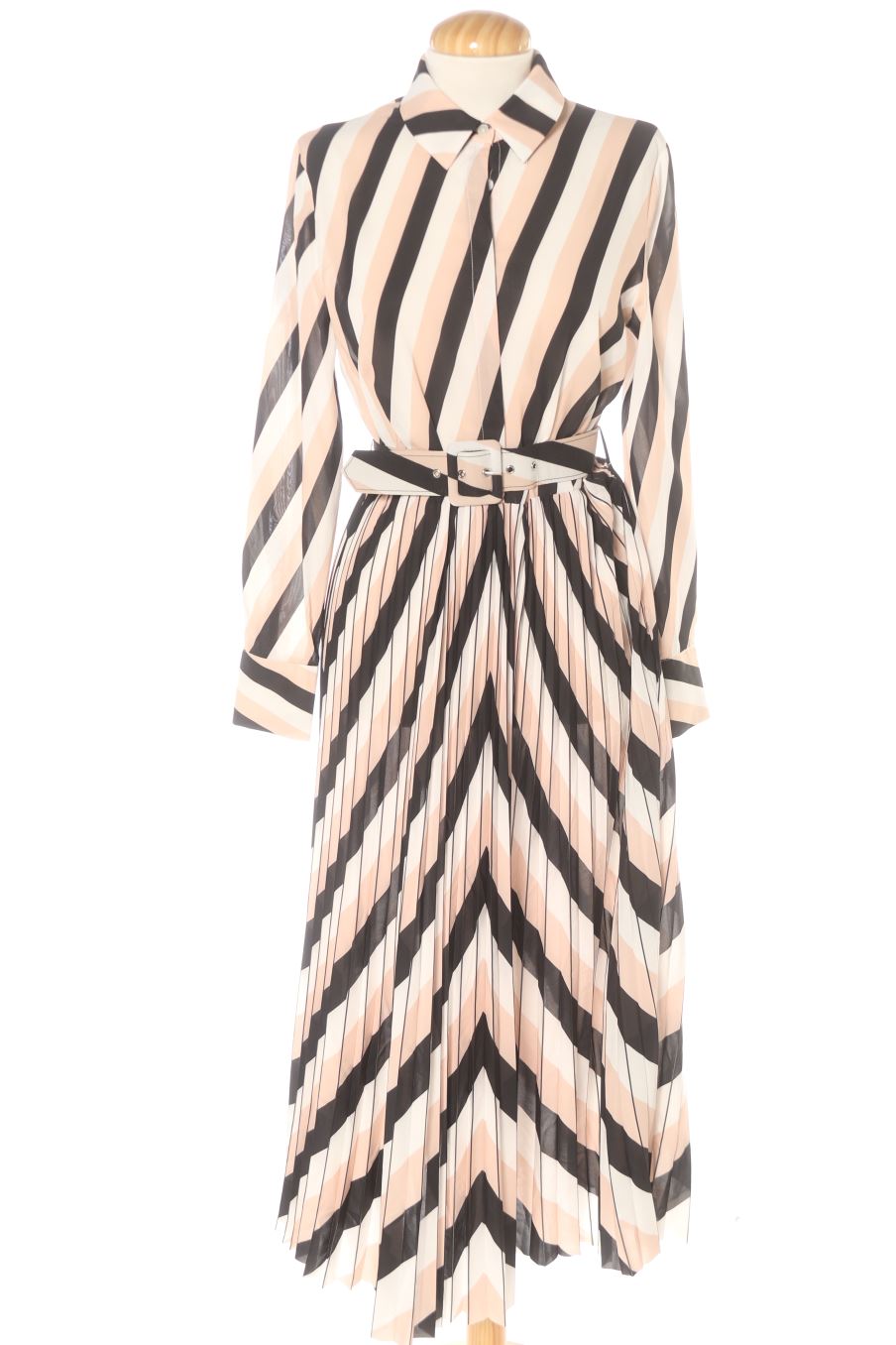 Vestido elegante de Mango de la talla XS, de color estampado