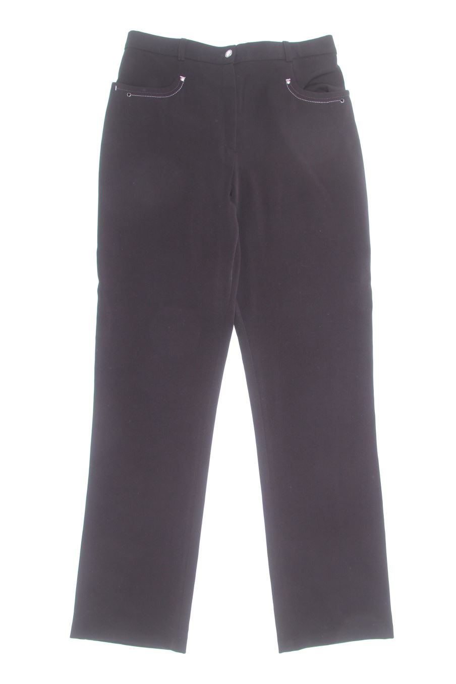 Pantalon/Pantacourt Christine Laure Taille 42/XL Noir – Occasion Bon état, Basique Polyvalent