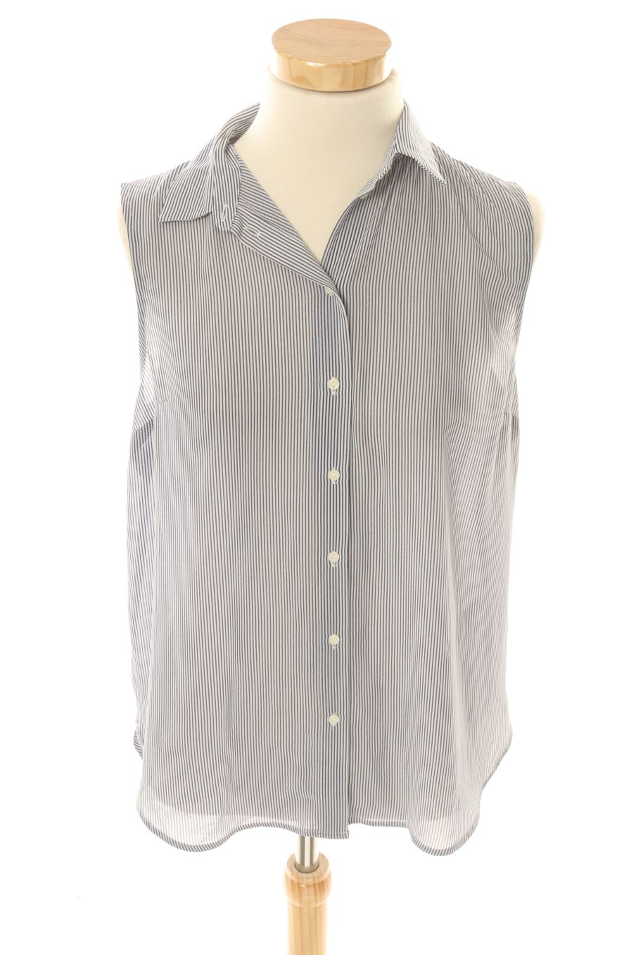 Camisa sin mangas de H&M de la talla 34, de color rayas