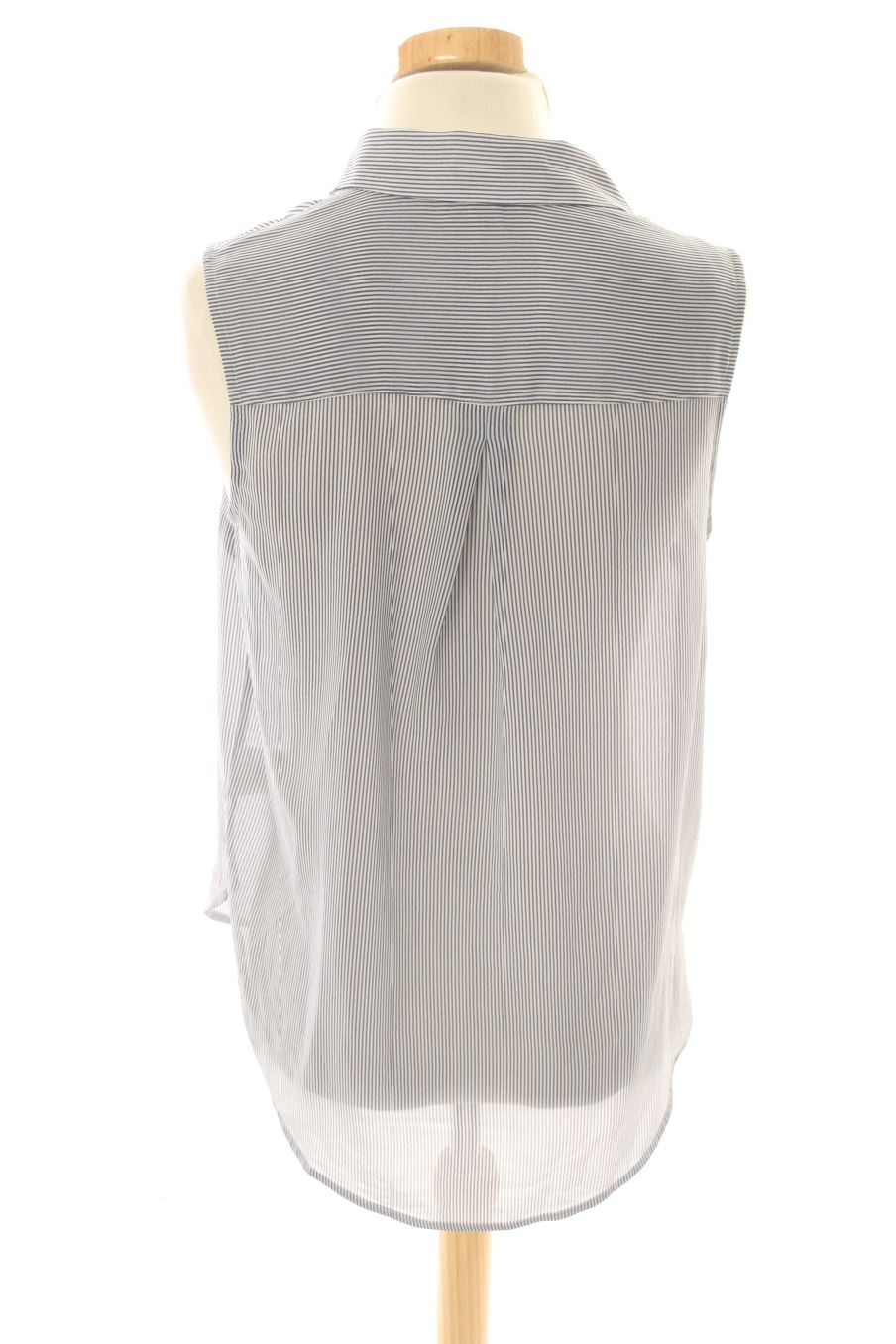 Camisa sin mangas de H&M de la talla 34, de color rayas