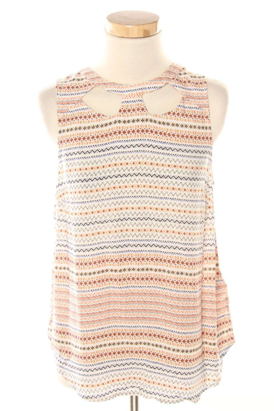 Aufwändiges Top von new look Größe 36, Farbe Aufdruck, für