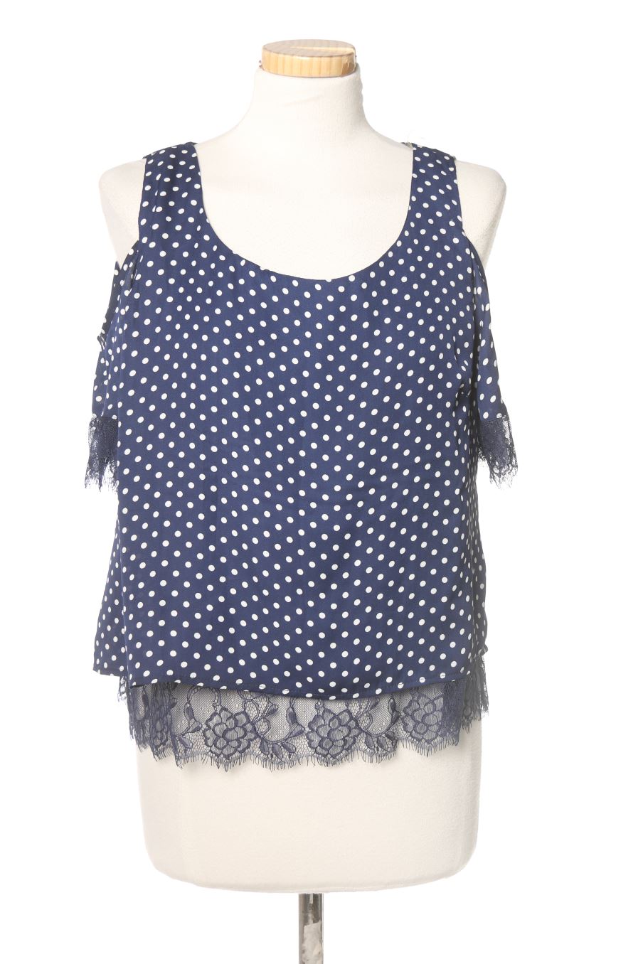 Kurzärmelige Bluse von Jus d'Orange Größe M, Farbe Marineblau, für