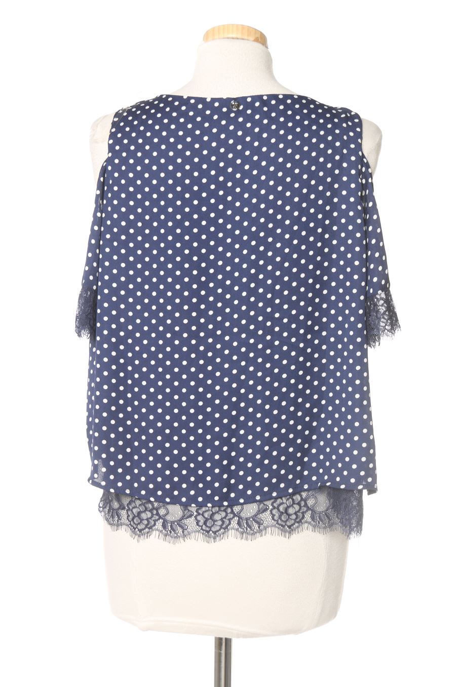 Kurzärmelige Bluse von Jus d'Orange Größe M, Farbe Marineblau, für