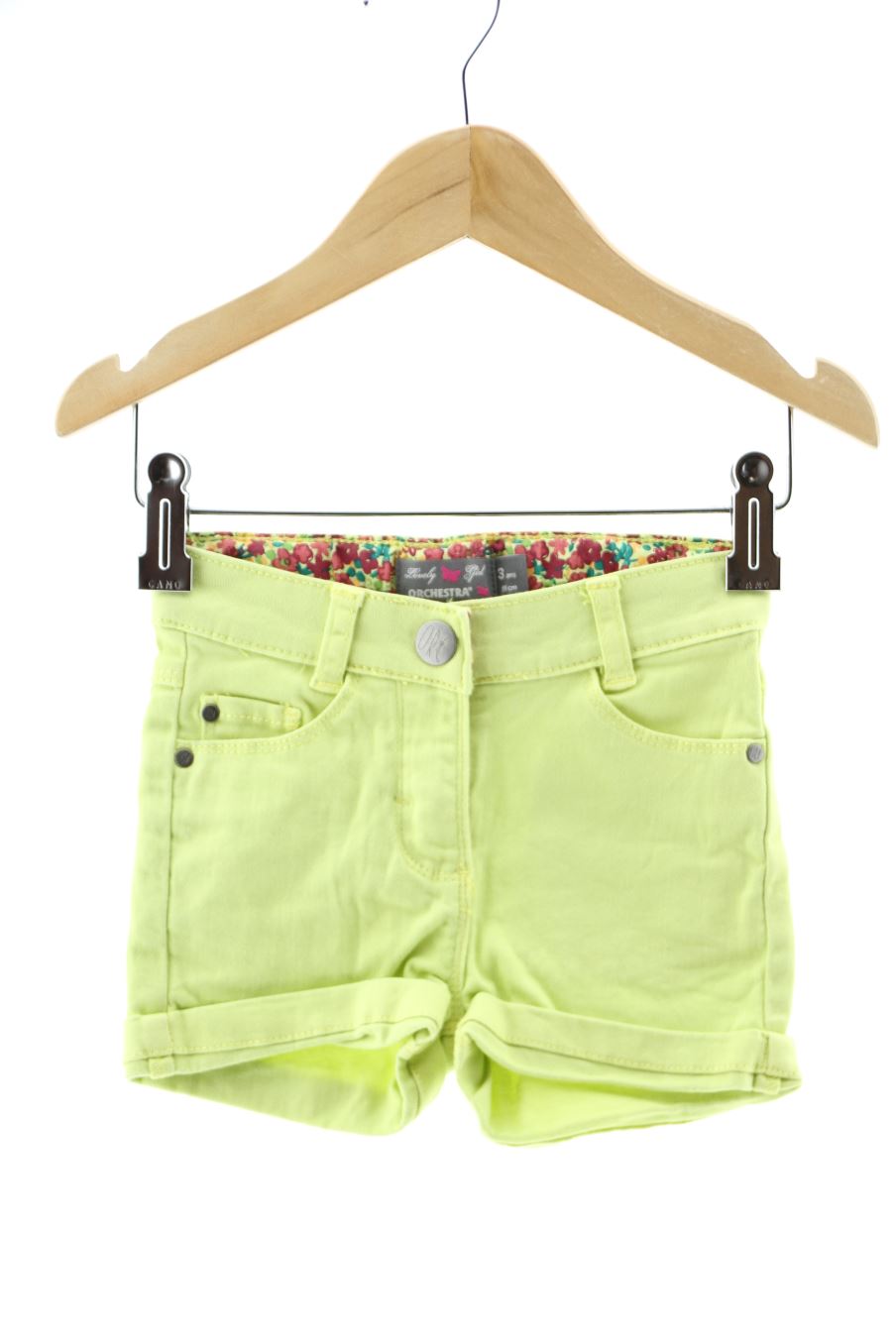 Short en jean Orchestra de la taille 3 ans de denim de seconde main