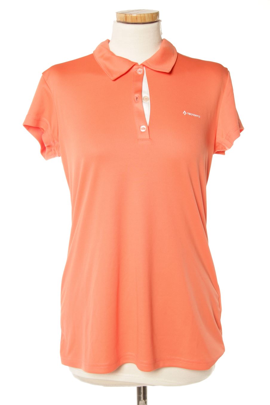 Polo de TECNOPRO de la talla 44, de color coral