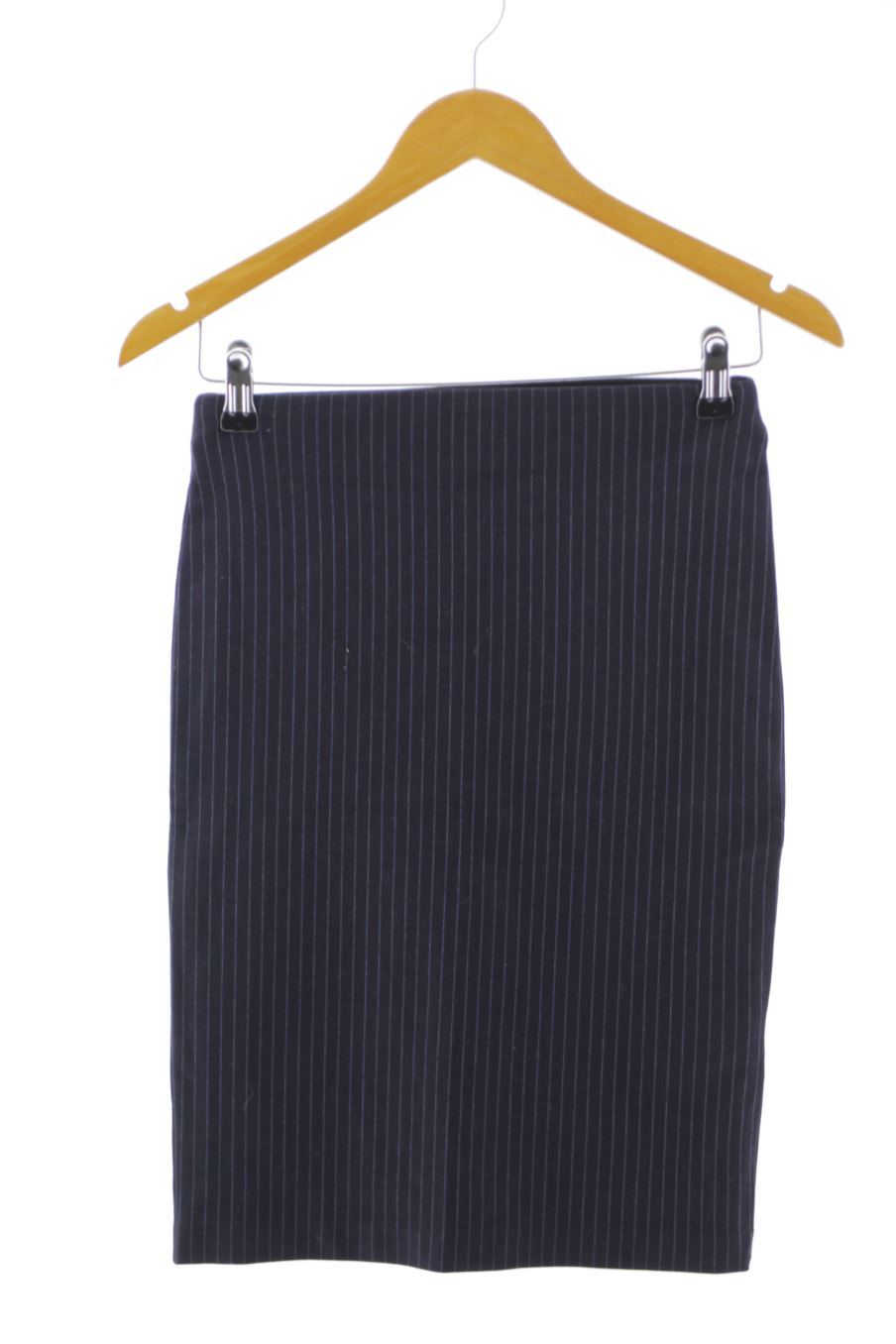 Gonna de Zara de la talla XS, de color righe