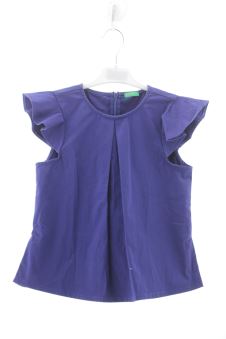 Blouse à manches courtes 8 ans Benetton