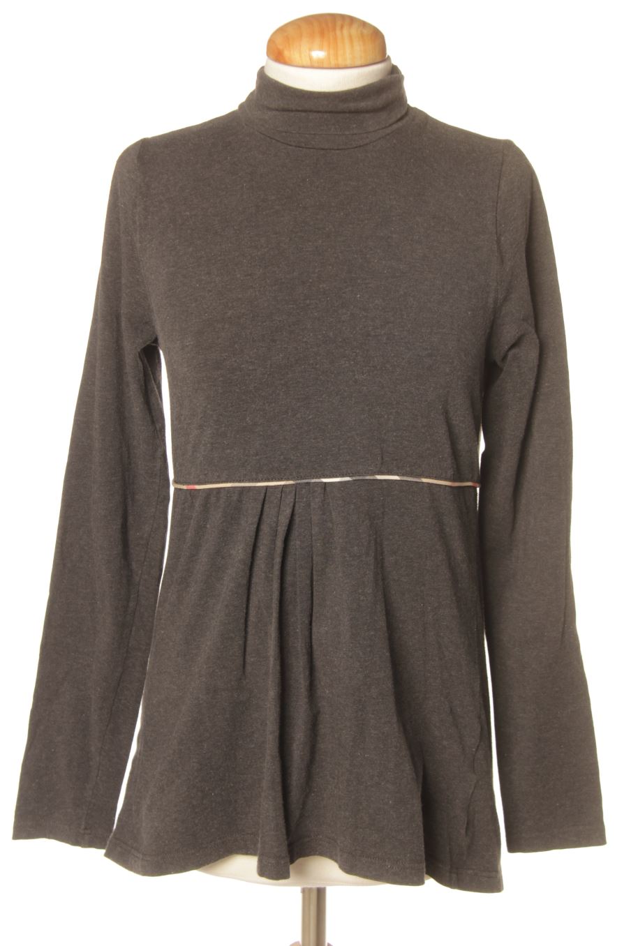 T-shirt à manches longues Burberry de la taille M, de couleur gris