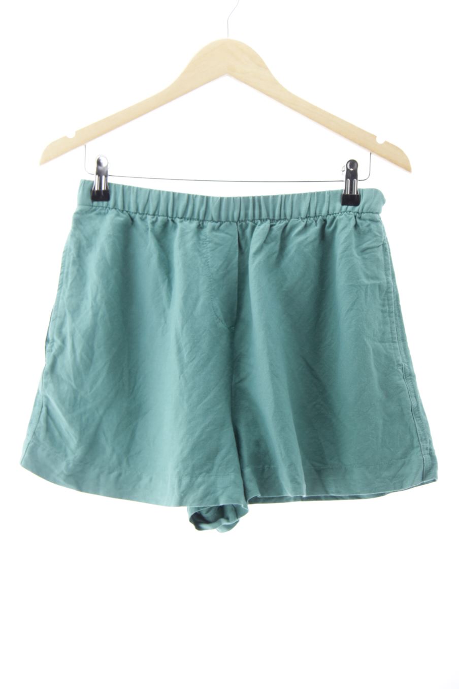 Shorts Oysho de la taille M, de couleur turquoise