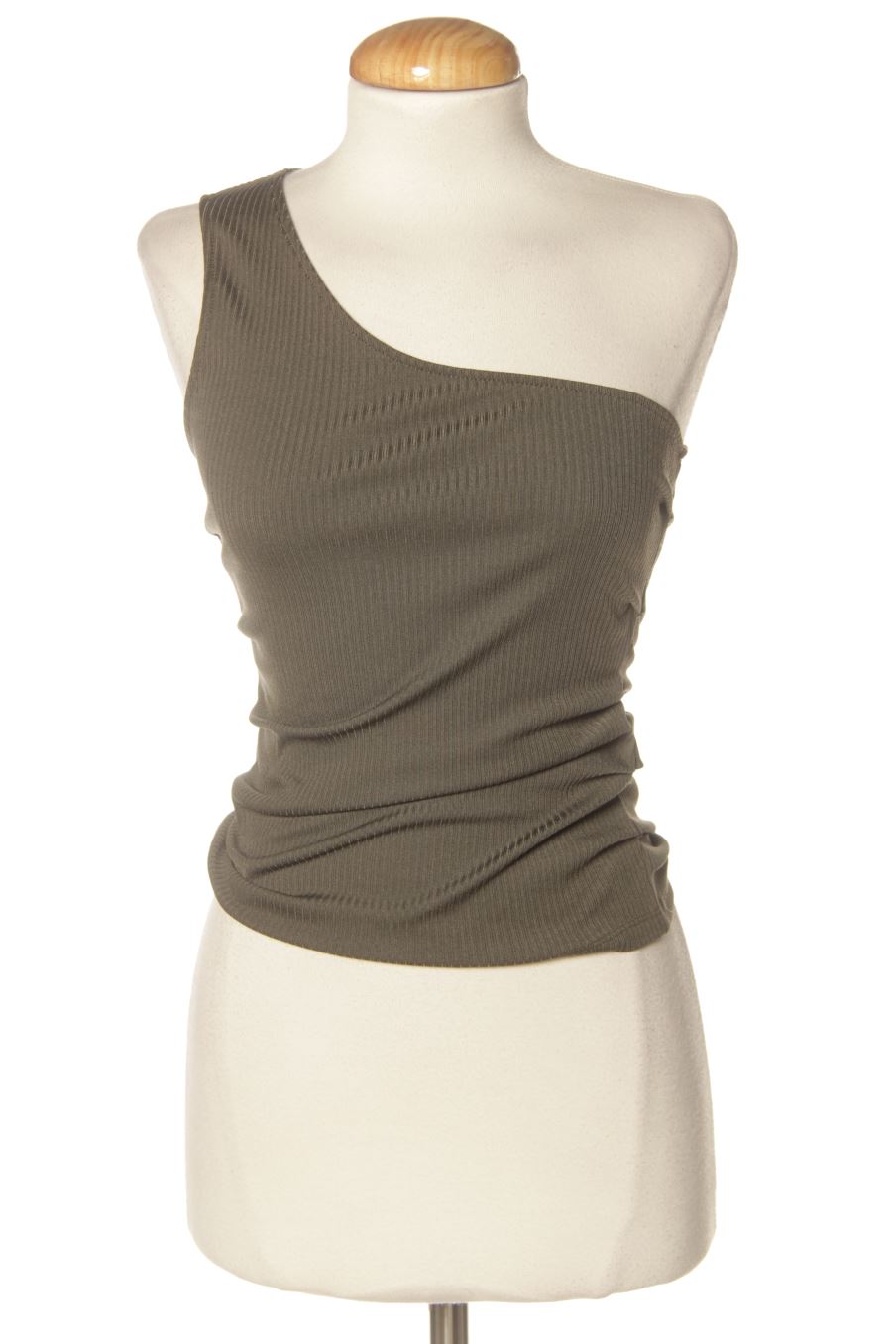 Aufwändiges Top von Mango Größe XS, Farbe Grün, für