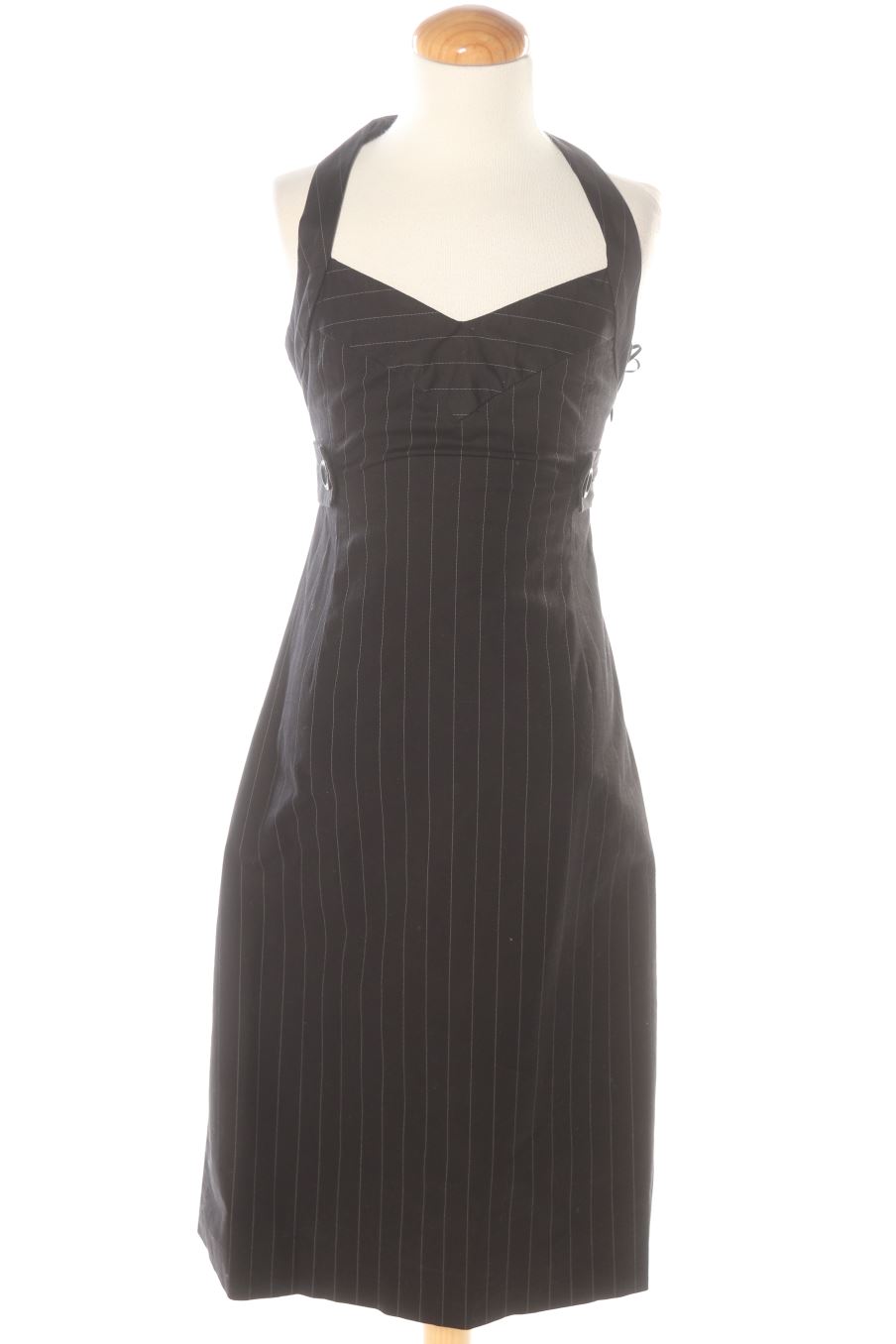 Robe casual Zara de la taille S, de couleur noir