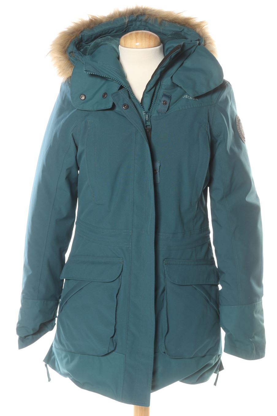 Cappotto de Decathlon de la talla M, de color turchese