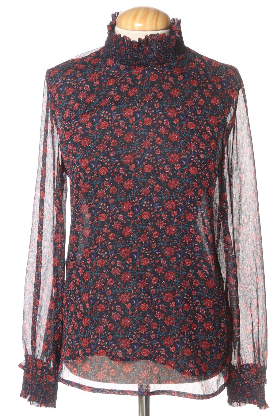 Blouse à manches longues Sfera de la taille S, de couleur fleurs