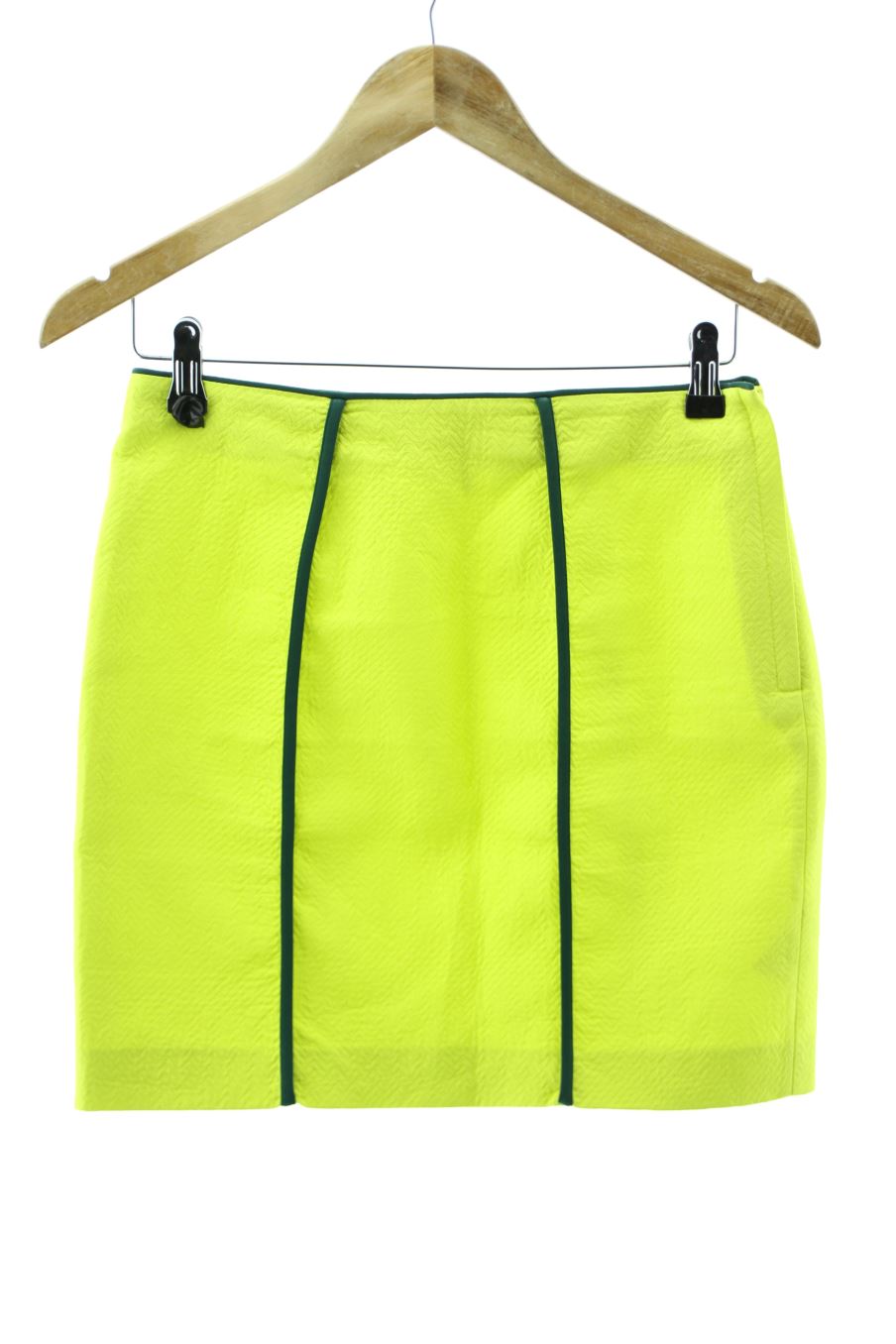 Falda de H&M de la talla 36, de color amarillo