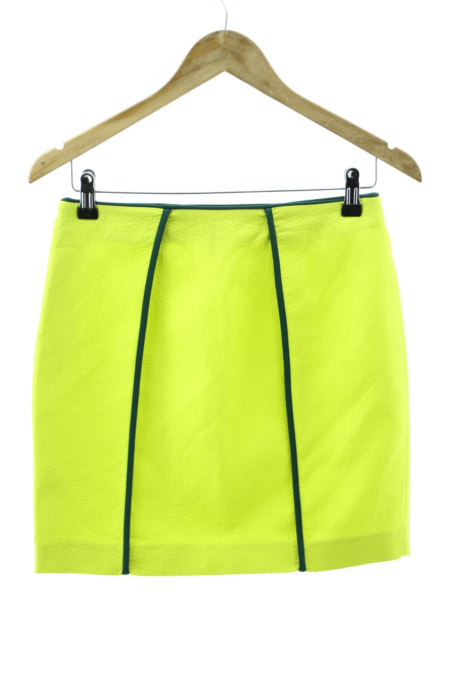 Falda de H&M de la talla 36, de color amarillo