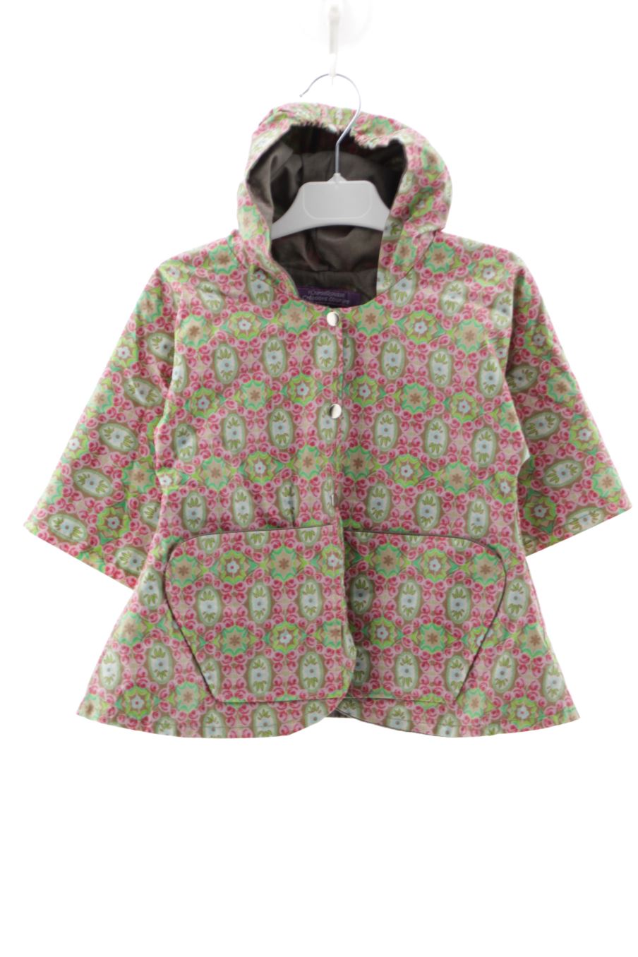 Chubasquero de l'Ourse Rousse Créations Couture de la talla 2 años de segunda mano
