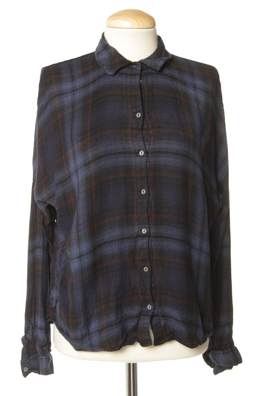 Chemise Esprit de la taille 38, de couleur bleu marine