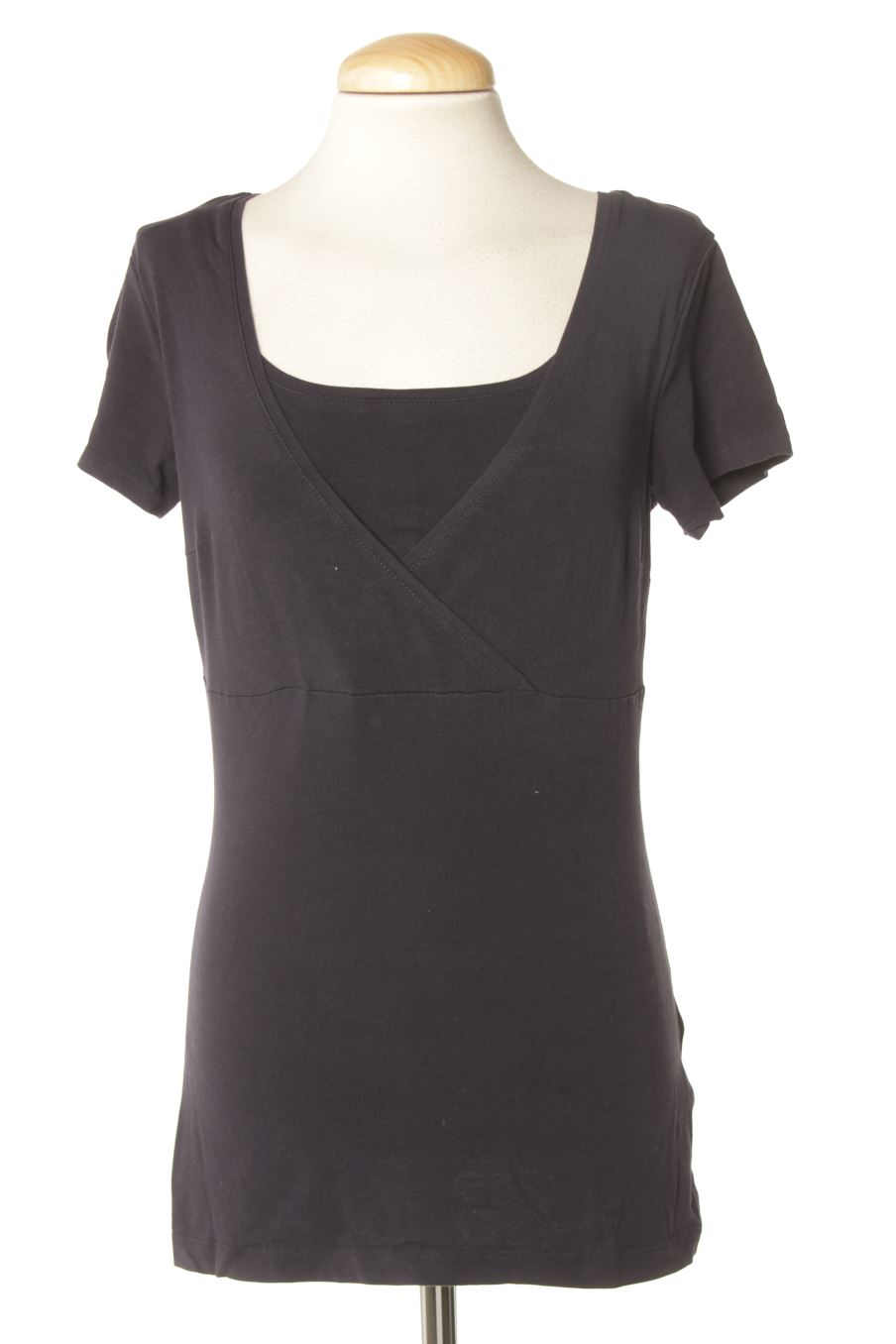 T-shirt H&M Premama de la taille S, de couleur bleu marine de femmes enceintes