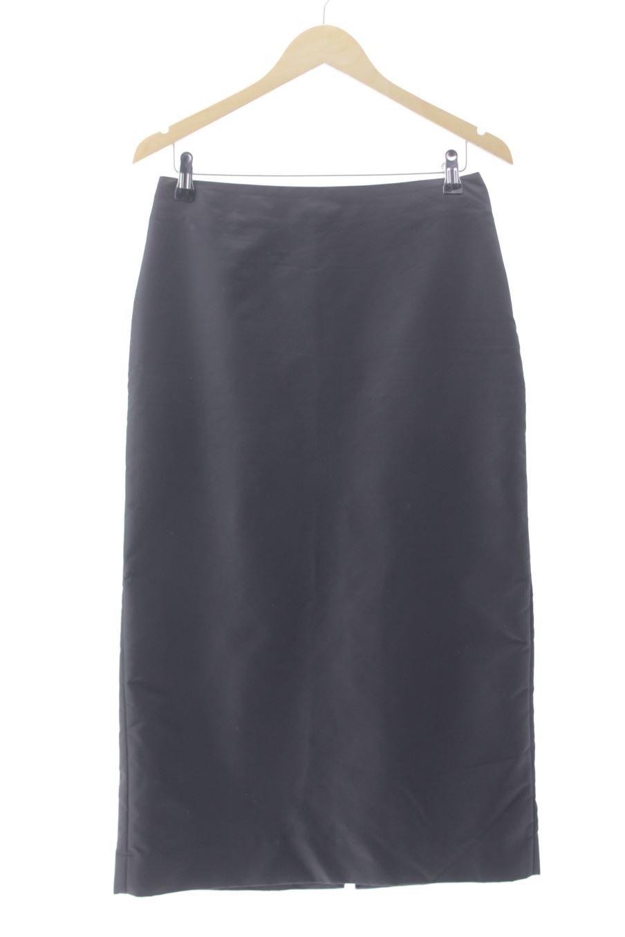 Falda de Zara de la talla M, de color negro