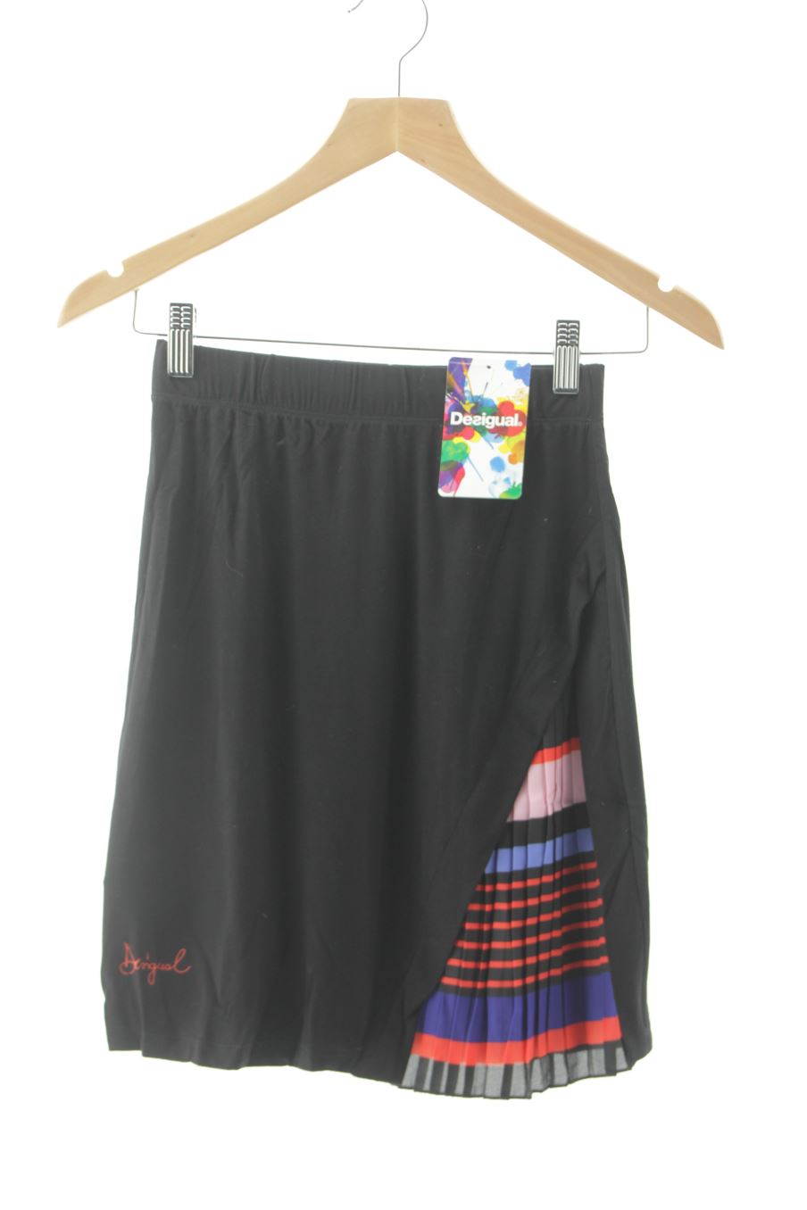 Jupe Desigual de la taille XS, de couleur noir