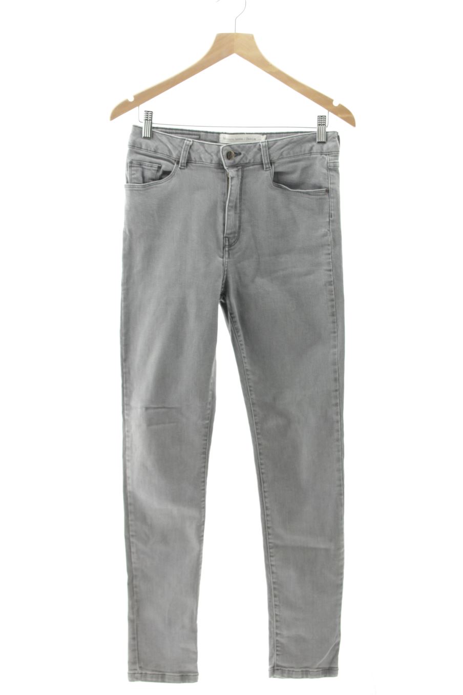 Jeans Monoprix de la taille 40, de couleur gris