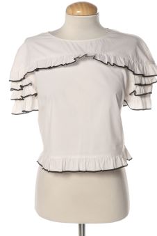 Blusa de manga corta S Zara, foto 1 de 2