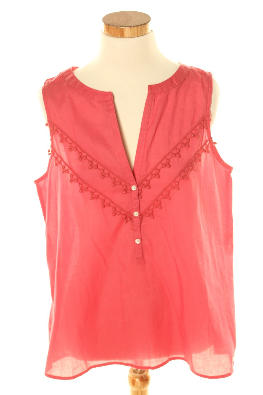 Top de Pepita Perez de la talla S, de color rosa