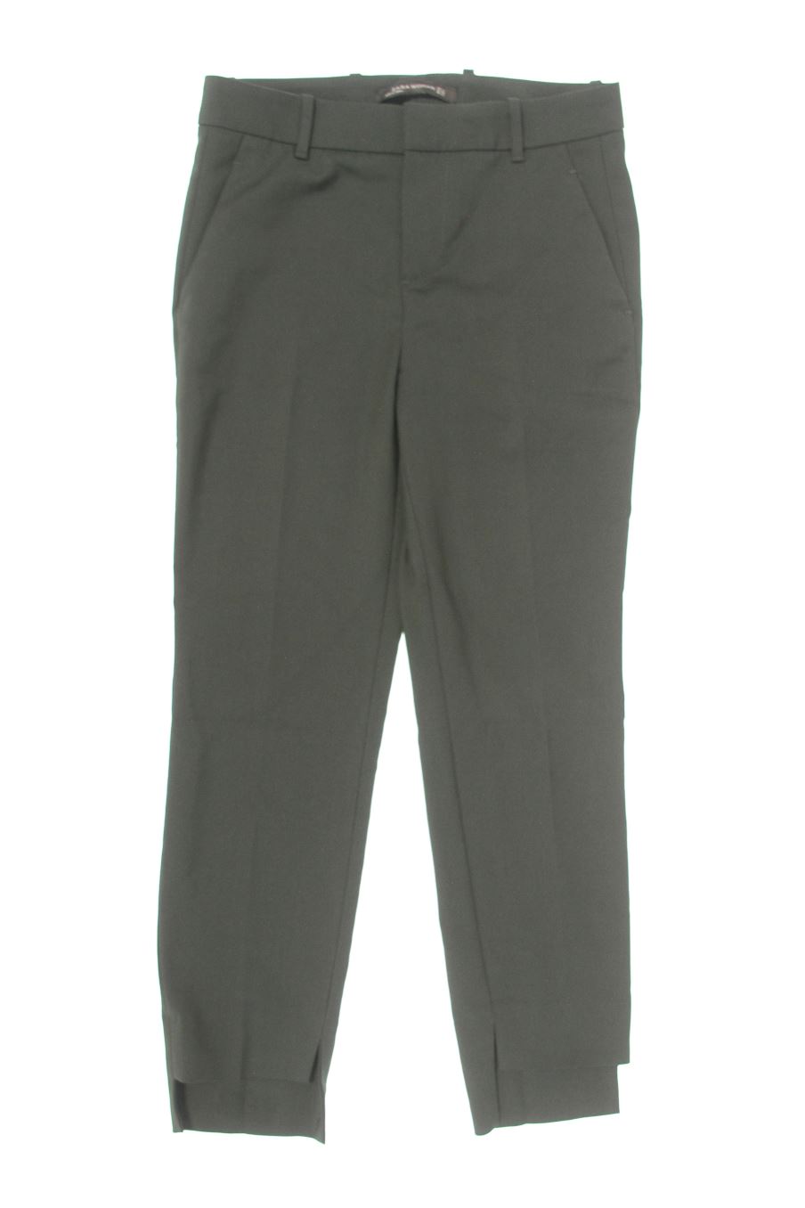 Pantalon Zara de la taille 32, de couleur vert