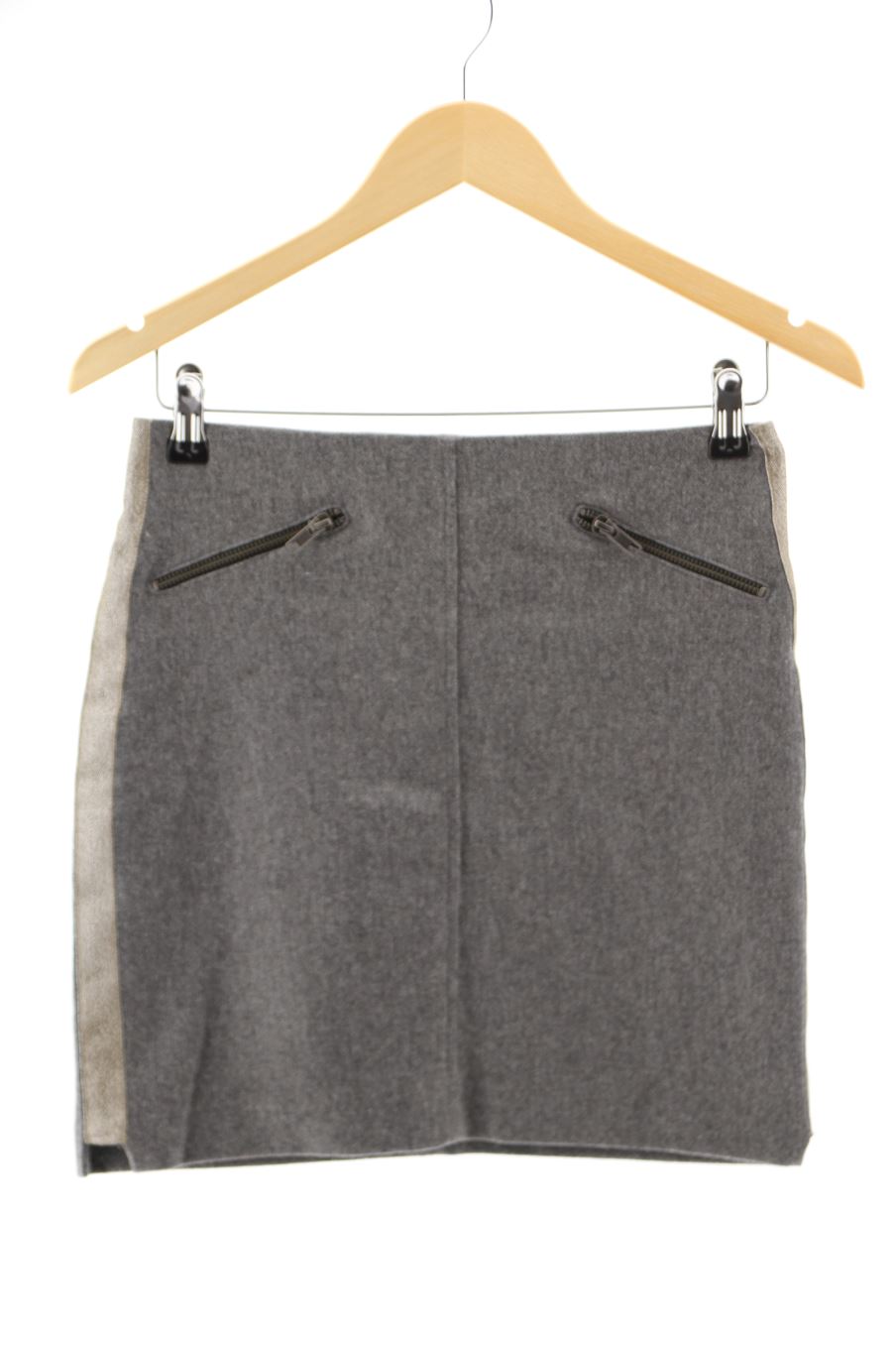 Gonna de Naf Naf de la talla 34, de color grigio