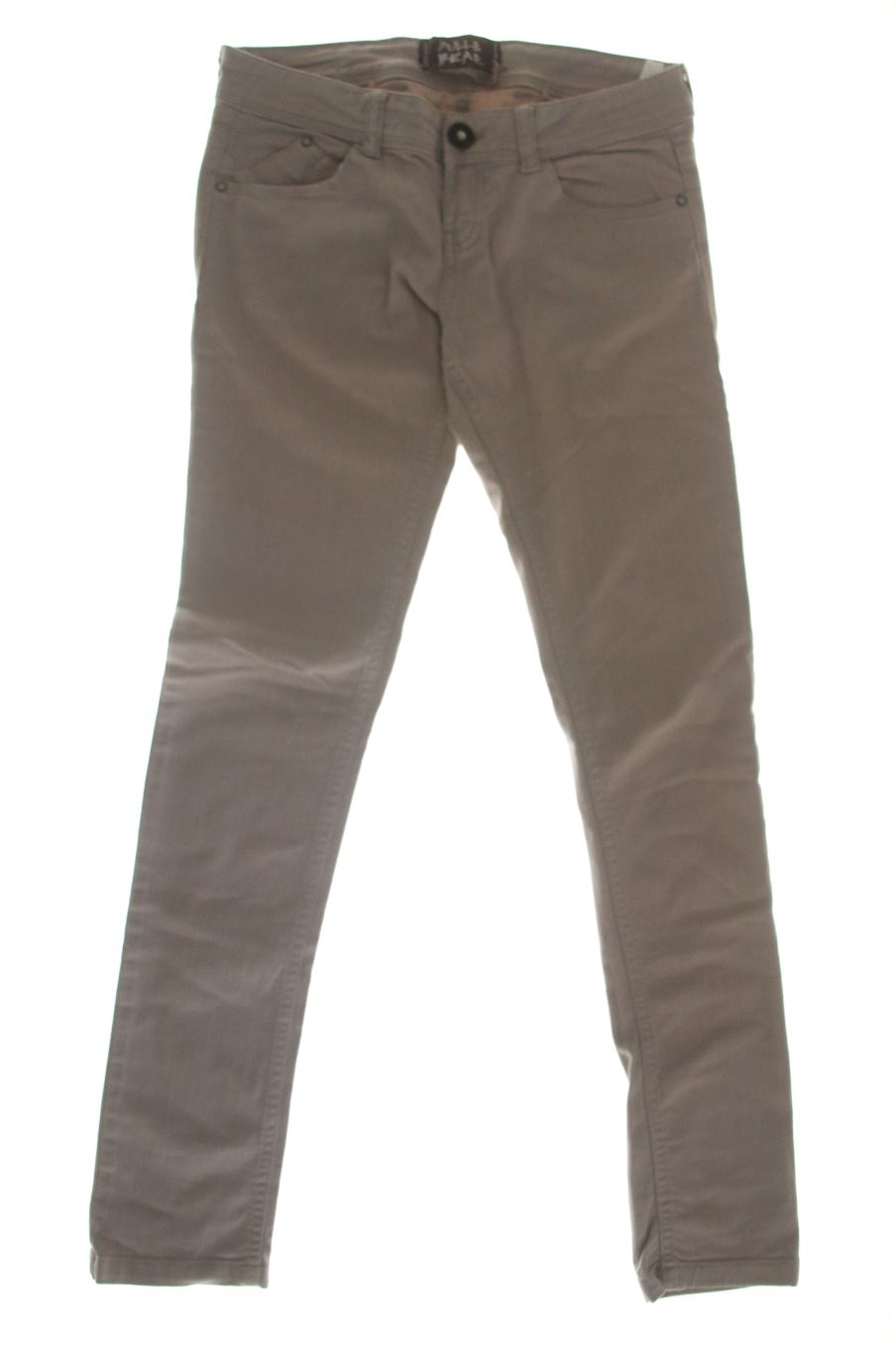 Jeans Pull & Bear de la taille 36, de couleur beige de denim