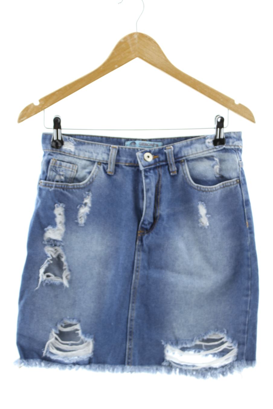 Falda de Geroni's de la talla 38, de color azul de ropa vaquera