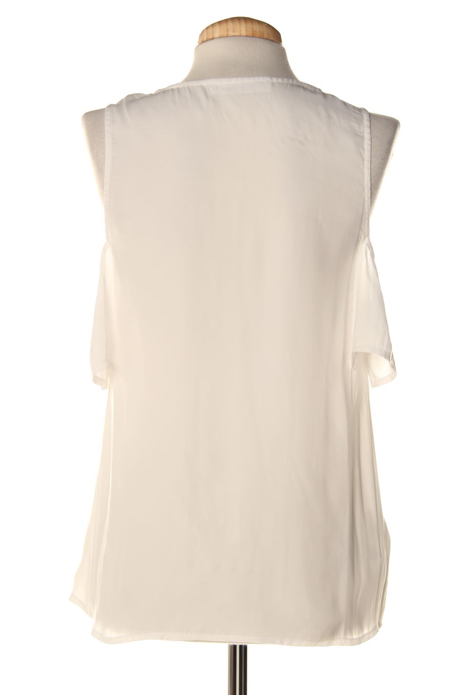 Top de Promod de la talla 36, de color blanco