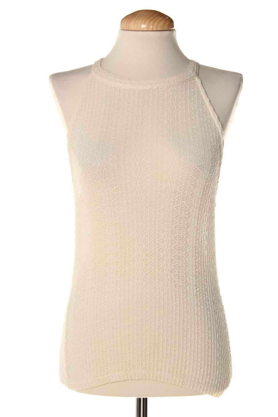 Top de Trf (ZARA) de la talla S, de color beige