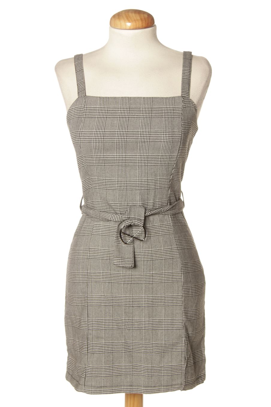Vestido casual de Pull & Bear de la talla S, de color cuadros