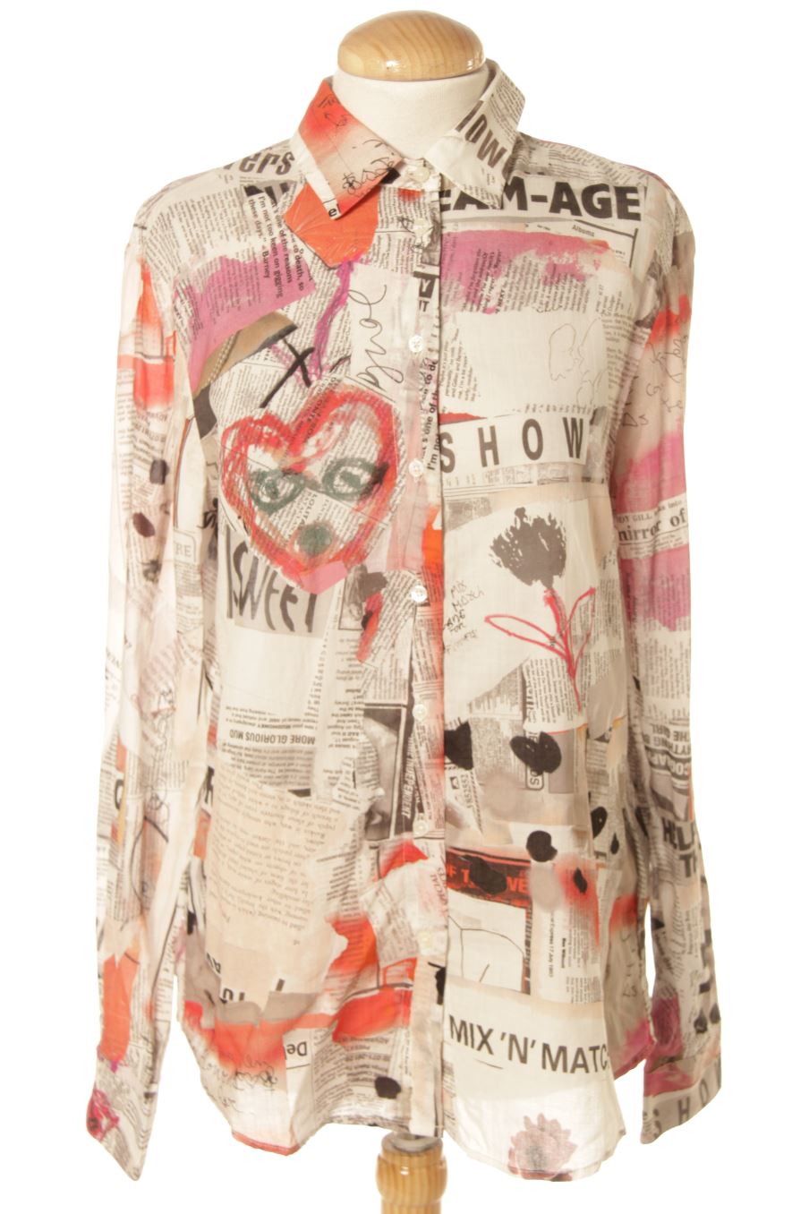 Chemise Desigual de la taille M, de couleur imprimés